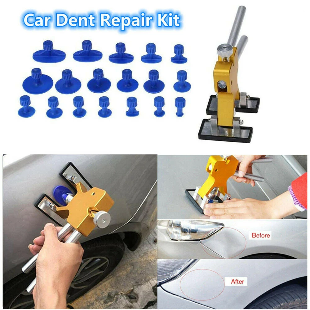 

Car paintless dent repair tools Dent Repair Kit Car Dent Puller with Glue Puller Tabs Removal Kits for Vehicle Car Auto