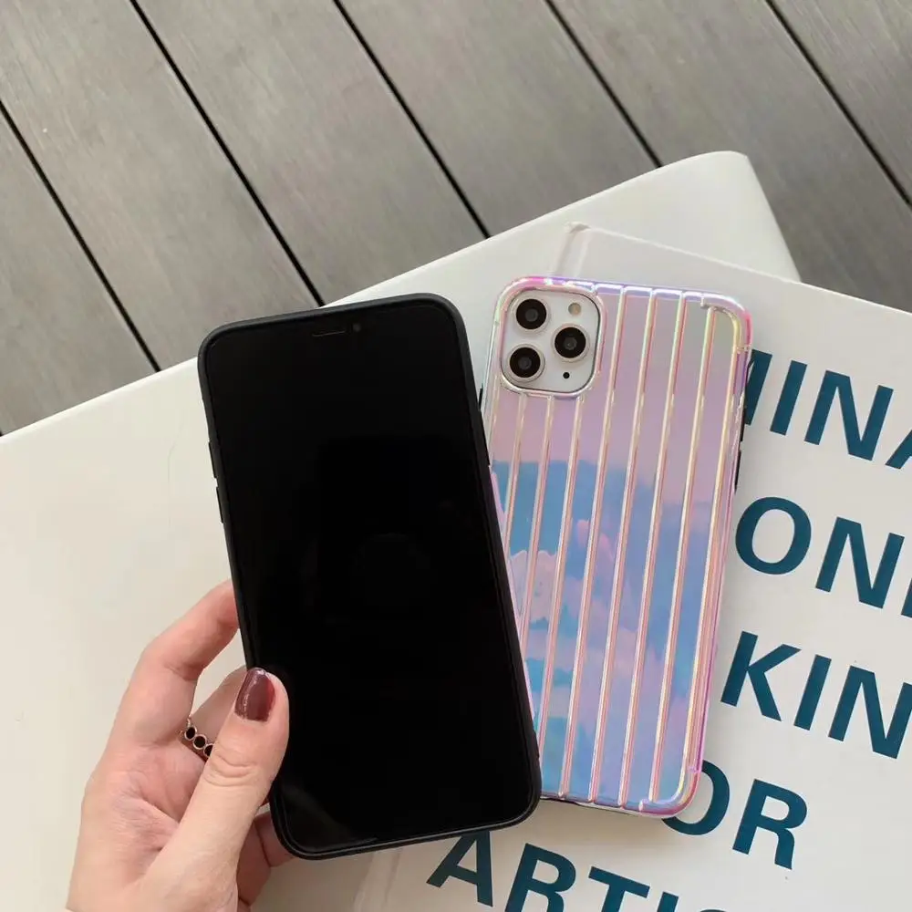 

Luxury Multicolor Plating Trunk Case for IPhone 11Pro Max Soft Shockproof Case for IPhone 11 Pro Max Cover Fundas