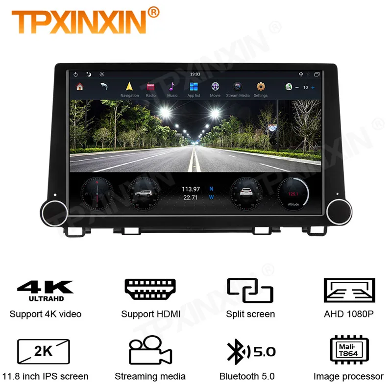 

4+64G For Honda CRV 2017-2020 Android Car Radio Stereo Tape Recorder Multimedia video Player GPS Navigation HD Screen Head Unit