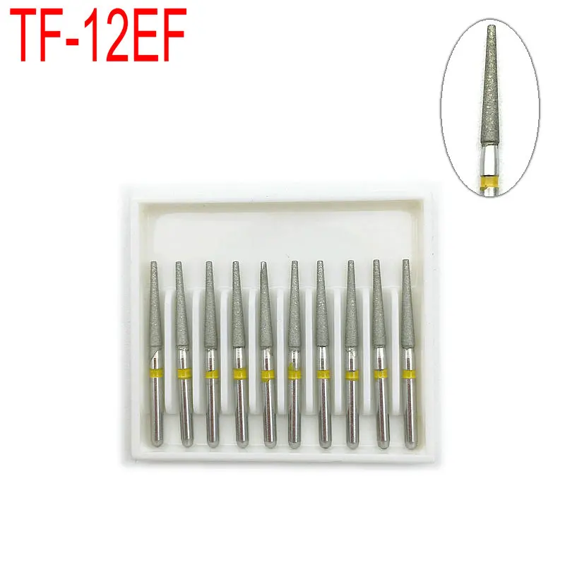 10 шт зубные 1 6 мм Алмазный Бур Сверла Набор подходит наконечники для