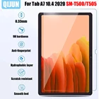Стекло для планшета Samsung Galaxy Tab A7, закаленная пленка 10,4 дюйма, 2020, защита для экрана, закалённая, устойчивая к царапинам, для SM-T500, SM-T505