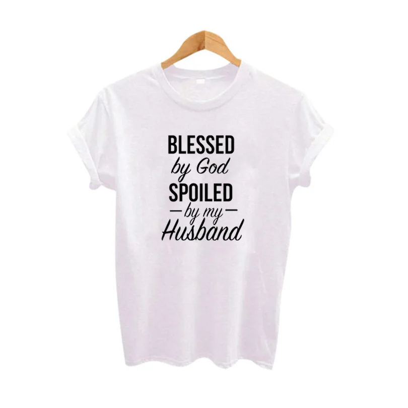 Для женщин футболки с Иисусом Библии благословил Harajuku Tumblr рубашка черный Белый