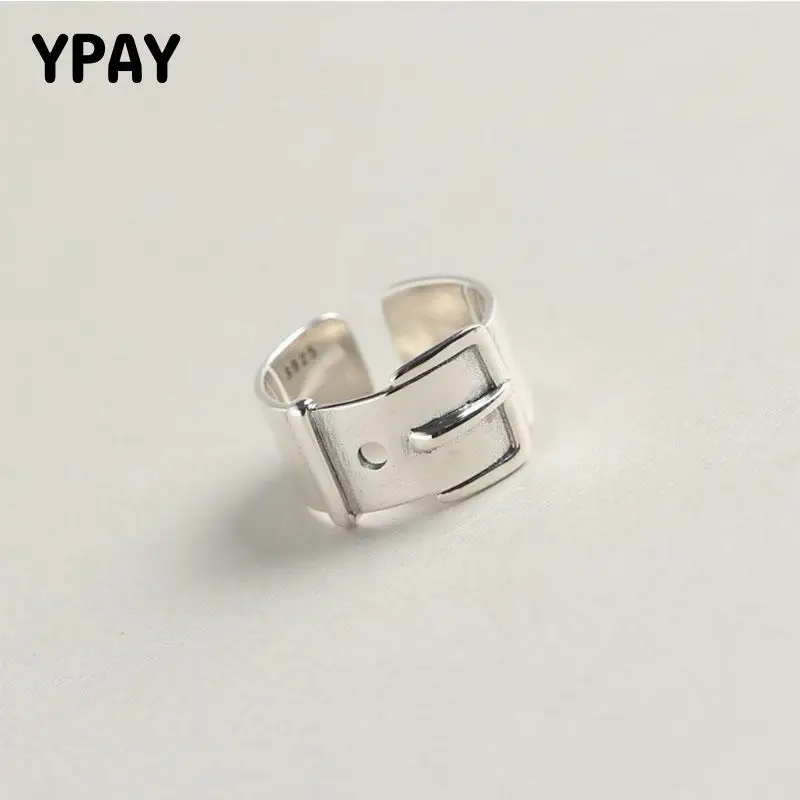 Роскошное дизайнерское регулируемое кольцо YPAY с ремнем из 100% натурального