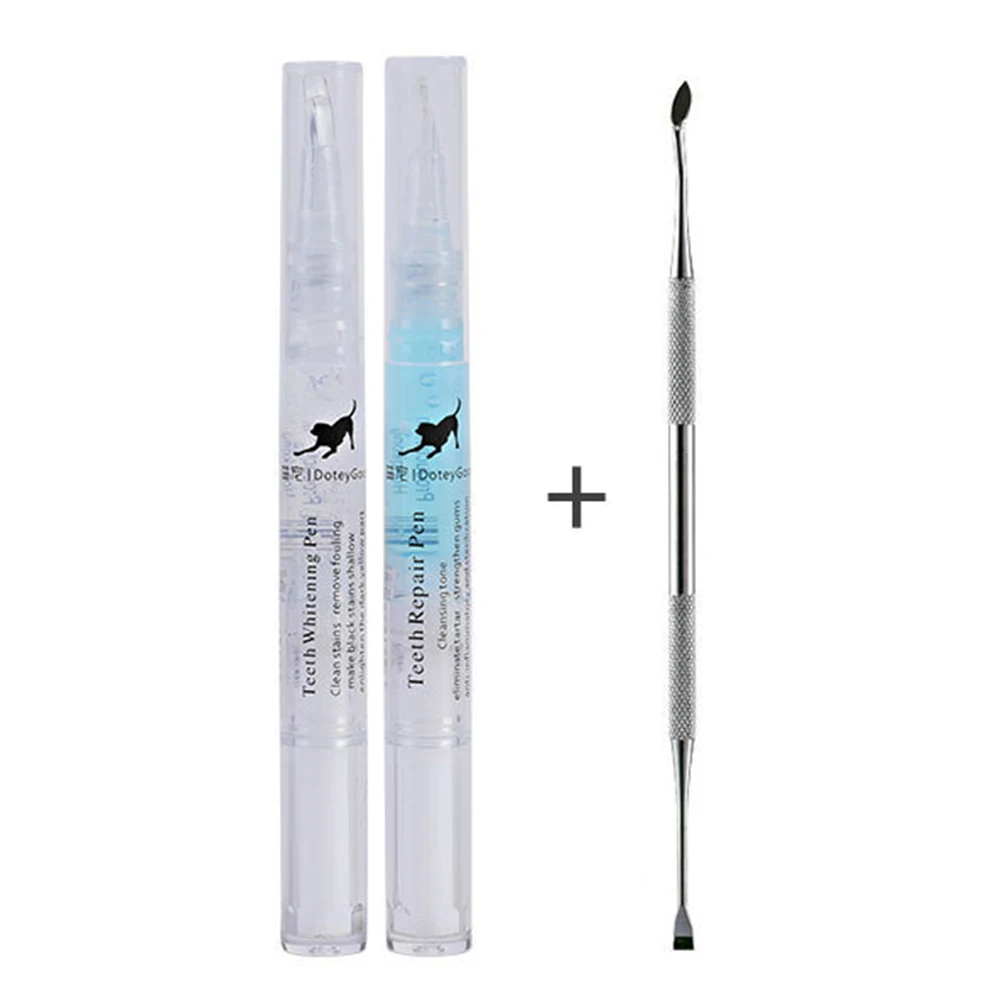 5ml/Pen Pet Teeth Cleaning 2/3Pcs Pen Dog Whitening Cats with Tool Universal |