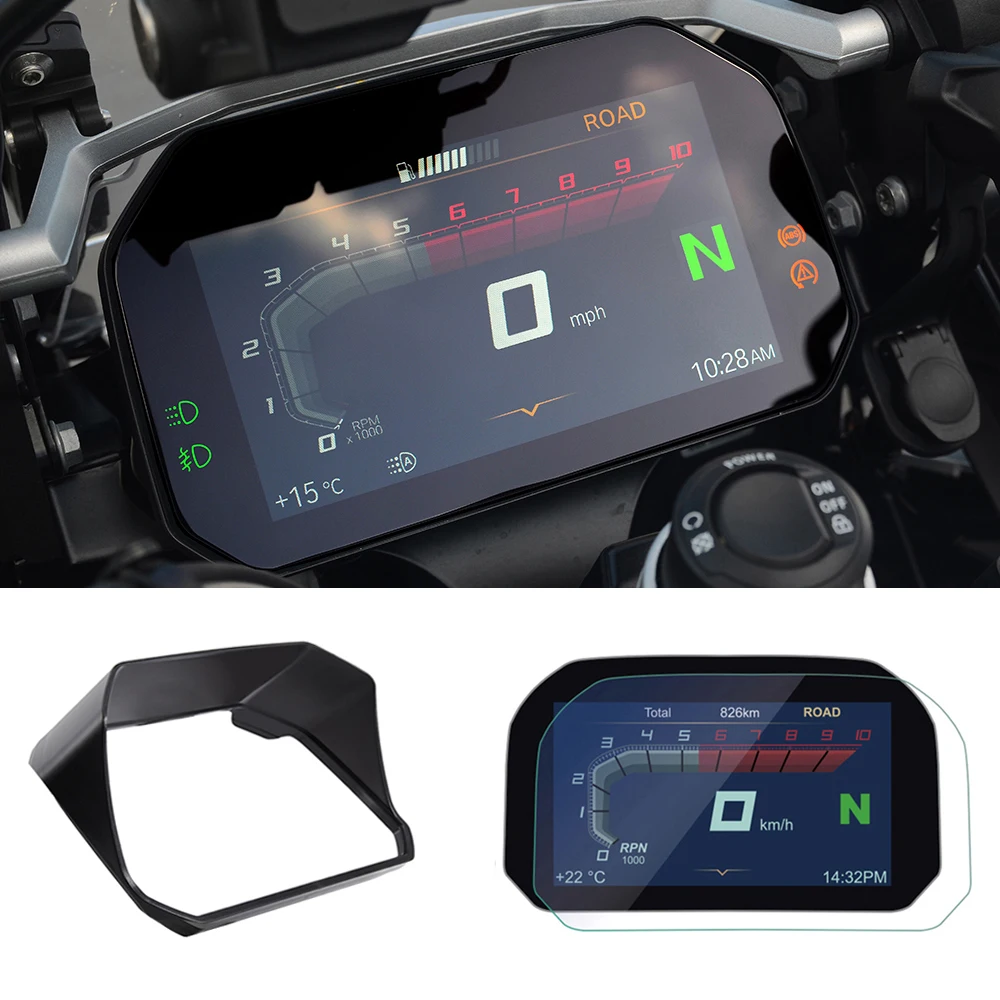Для BMW R1200GS C400X F750GS F850 R1250GS Приключения 2018 кластера защитой от царапин защитная