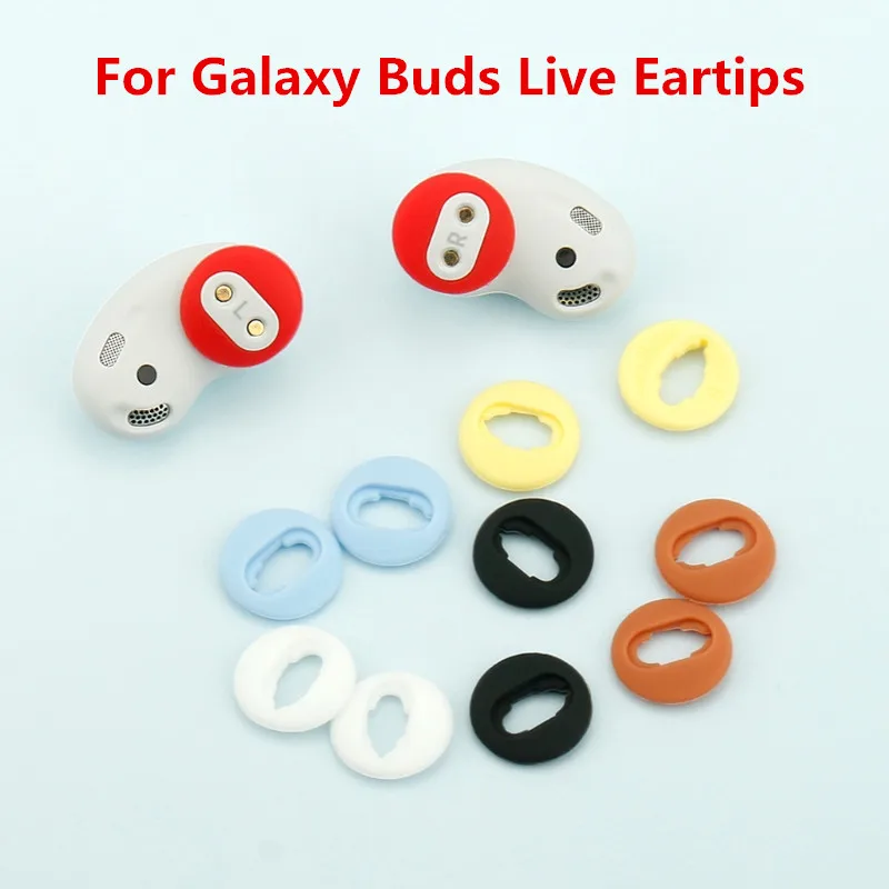 

Модные Силиконовые Наушники-вкладыши, вкладыши для наушников, вкладыши для SAMSUNG Galaxy Buds live, Bluetooth-совместимые наушники, наушники