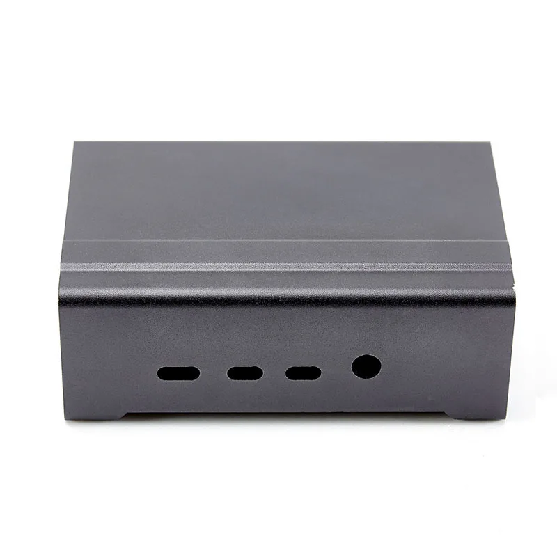 Новый Алюминиевый чехол для Raspberry Pi 4 черный/серый/синий корпус металлический RPI 4B
