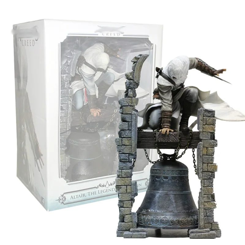 28 см Creed Originis Bayek Aya Altair Легенда ассасин фигурка модель игрушка; подарок - Цвет: Altair no box