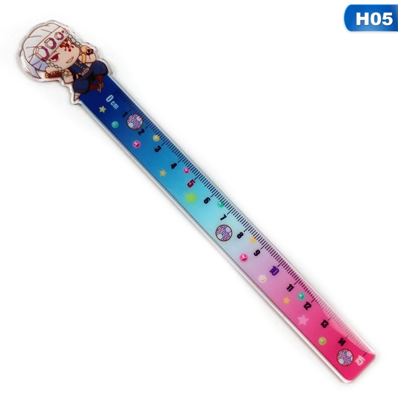 

1Pc Japan Anime Demon Slayer Straight Stationery Ruler DIY Drawing Rulers For Office School Kids Students Stationery