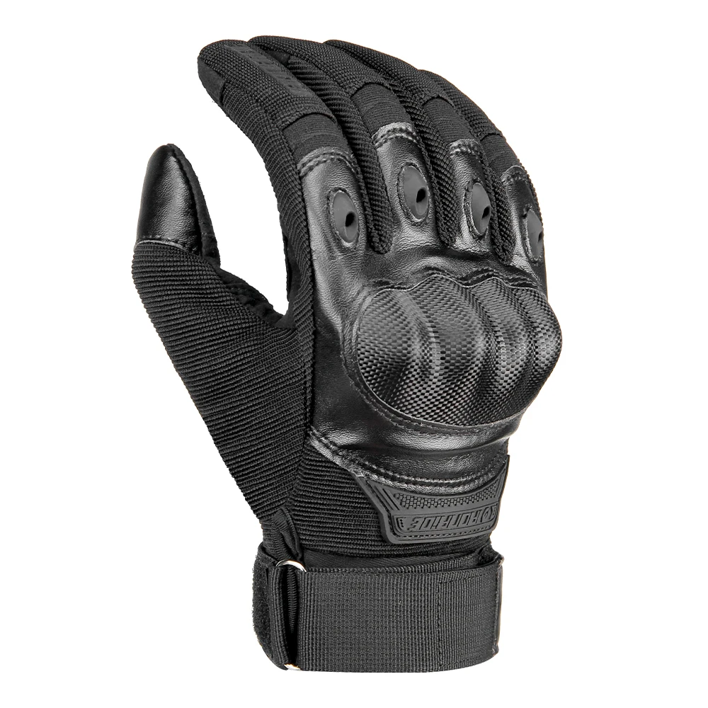 

Кожаные перчатки для езды на мотоцикле для мужчин и женщин, Нескользящие износостойкие спортивные перчатки с пальцами для работы на открыт...