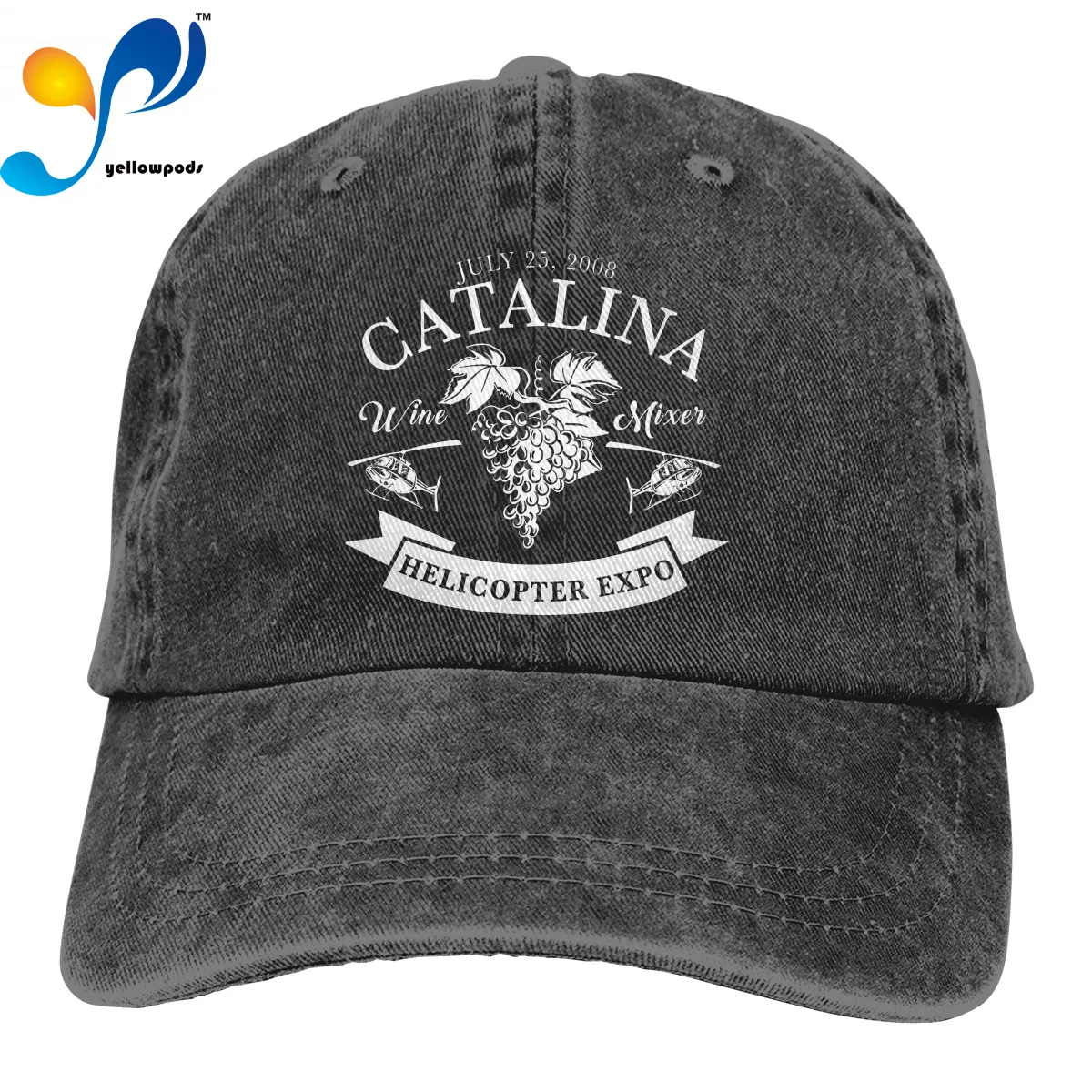 

Catalina Wine Mixer Unisex Outdoor Campaign Baseball Cap Adjustable Snapback Trucker Hat