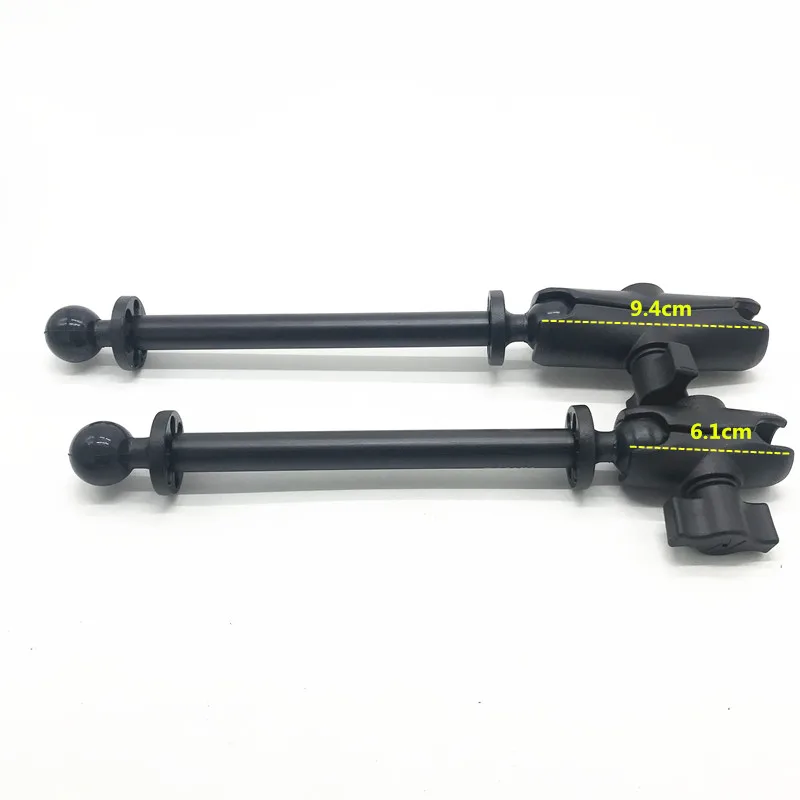 Длинный удлинитель с шариковыми концами диаметром 1 дюйм для экшн камеры Gopro Garmin