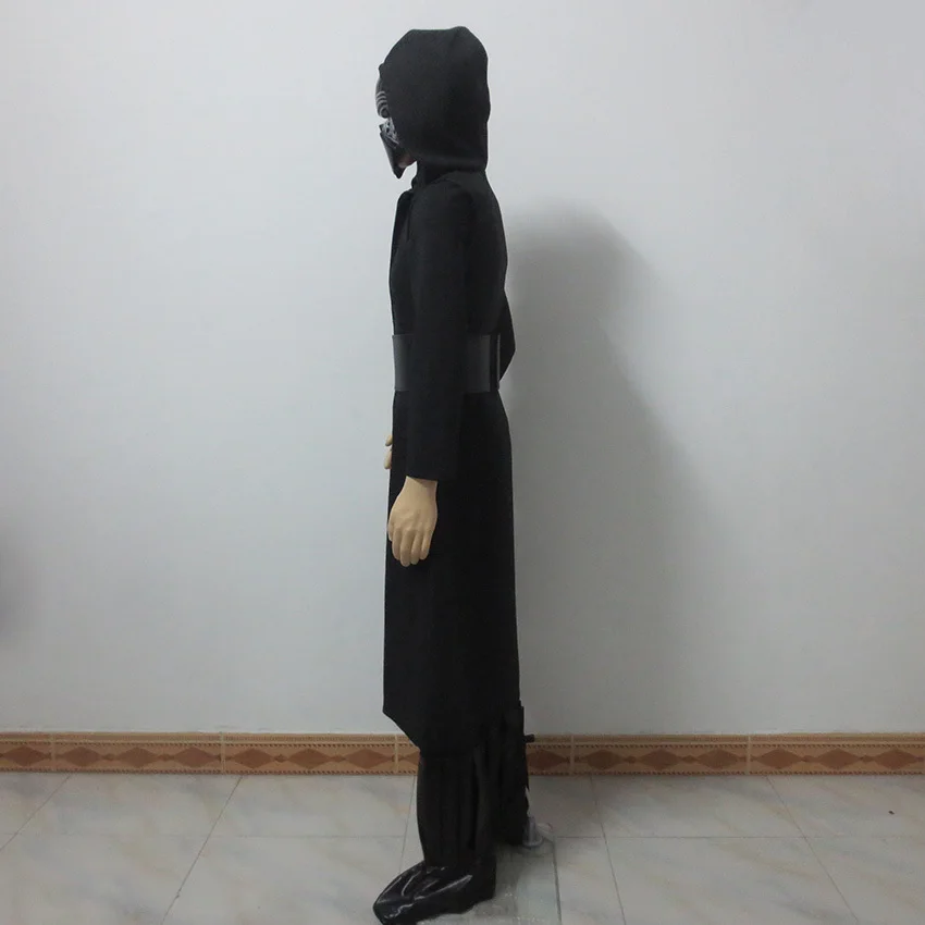 Костюм для косплея Пробуждение силы Кайло Рена униформа черного джедая на