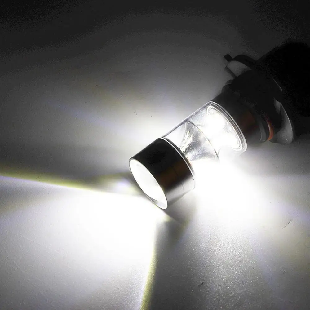 2 шт. 9006 HB4 2323 SMD 60 вт светодиодный ные фары высокой мощности 6000K лампы дальнего