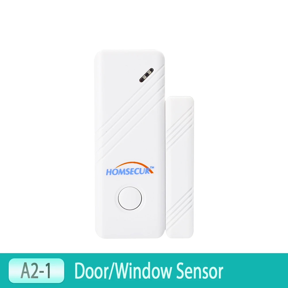 HOMSECUR ЖК беспроводной и проводной GSM домашней безопасности охранная сигнализация комплект с SOS Интерком PIR пульт дистанционного управления YA09 - Цвет: 1pcs A2-1
