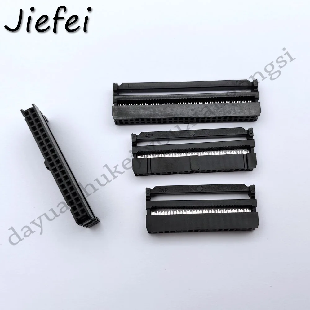 IMC Hot Dual Row 34Pin 40Pin 50Pin IDC розетка с разъемом Женская внешняя Фотогалерея 2 54