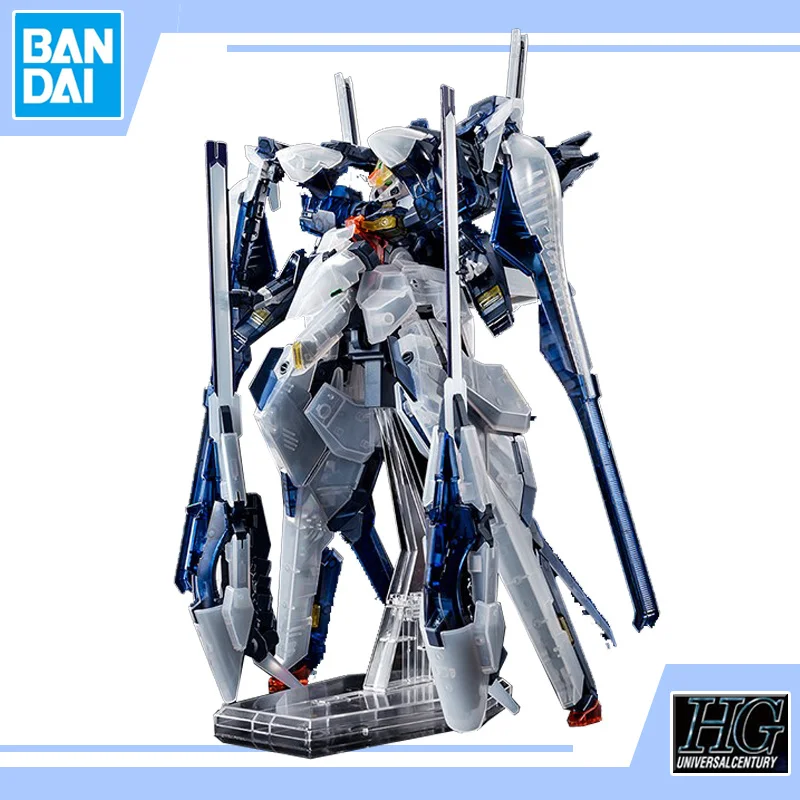 

Сборная модель BANDAI, модель HG 1/144 RX-124 GUNDAM TR-6 HAZE'N-THLEY 2 RAH Advance of Z, флаг Titans, экшн-фигурки прозрачного цвета