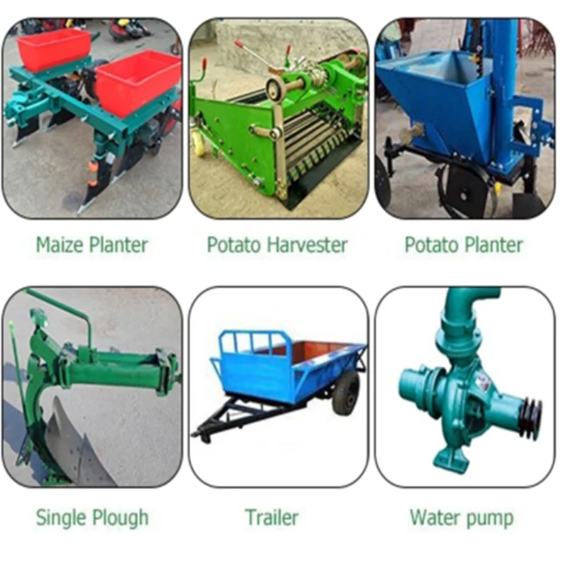 

Multi-Using Tiller Weeder farm attachments for mini tractor