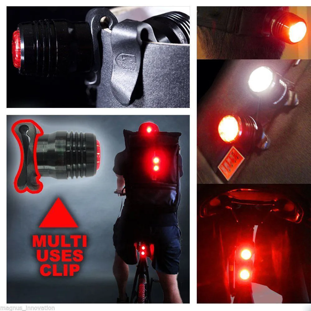Outdoor Cycling Lights USB Rechargeable Headlight Taillight Bike Light Set + Smart Bicycle Phone Mount Accessories | Спорт и