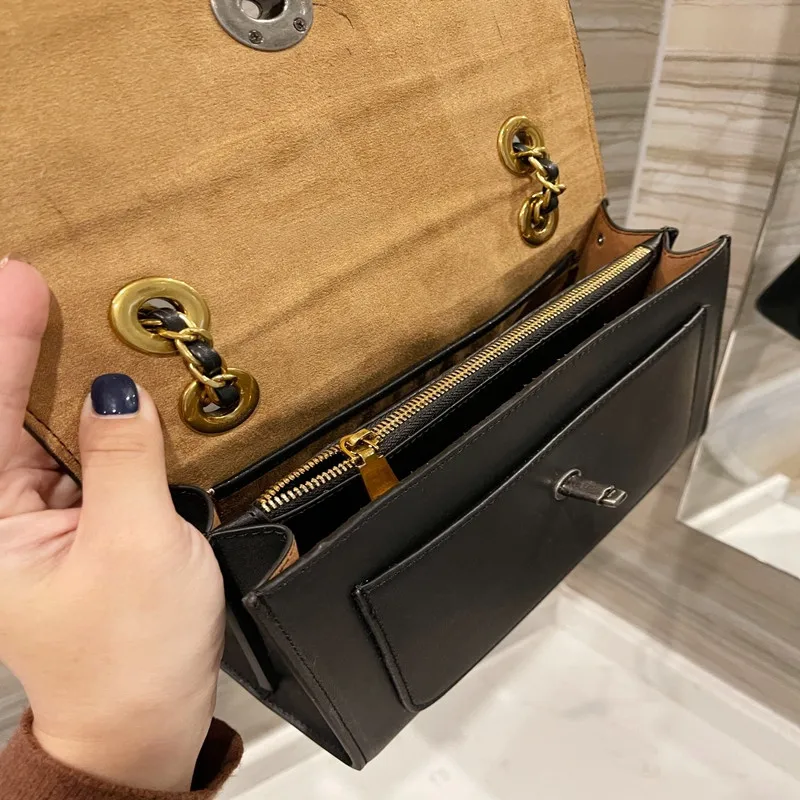 

2021 fashion trend new camellia small square bag casual simple diagonal bag all-match boutique shoulder bag
