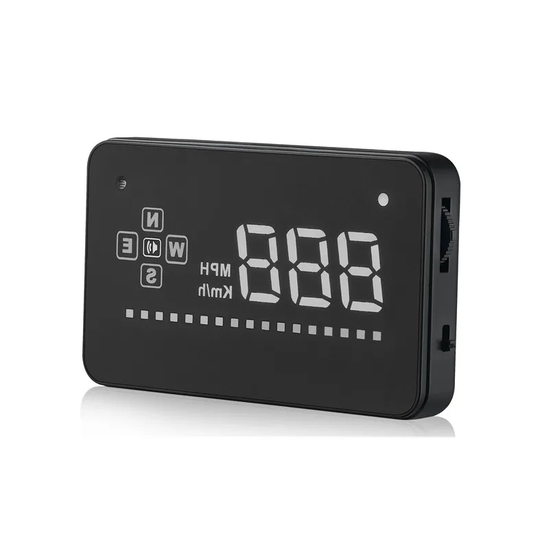

Дисплей на лобовое стекло автомобиля A2 GPS HUD, Компас для спутников, км/ч, GPS, проект скорости на лобовое стекло для всех транспортных средств