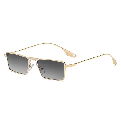 

Small Frame Sunglasses For Lovers Couples Colorful Sunglasses New Trendy Cool-Looking Street Shooting Rimless Sunshade 2021 New