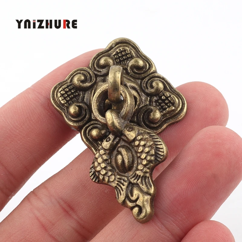 

Chinese Traditions Antique Bronze Cabinet Knob Drawer Pull Kitchen Cupboard Closet Handle Pull Pendants Knob