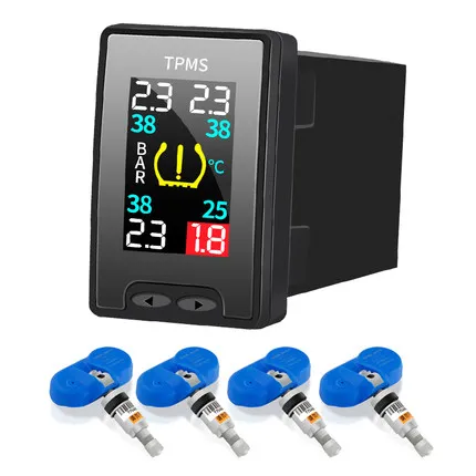 

Car Wheels Tires Parts LCD Display OBD Tire Pressure Sensor Monitoring System OBD TPMS for Toyota camry