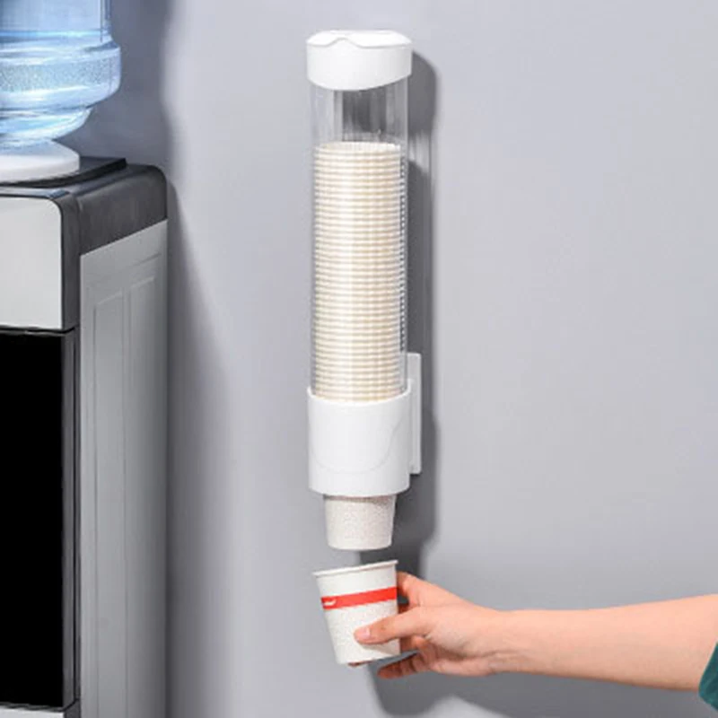 

Одноразовая бумажная пластиковая настенная Автоматическая стойка для хранения стаканов