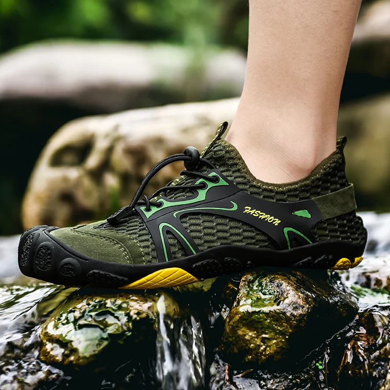 Outdoor Trekking Shoes Unisex Quick Dry Beach Diving Water Shoes Breathable Non-slip Wear-resistant  Lightweight Hiking Sneakers