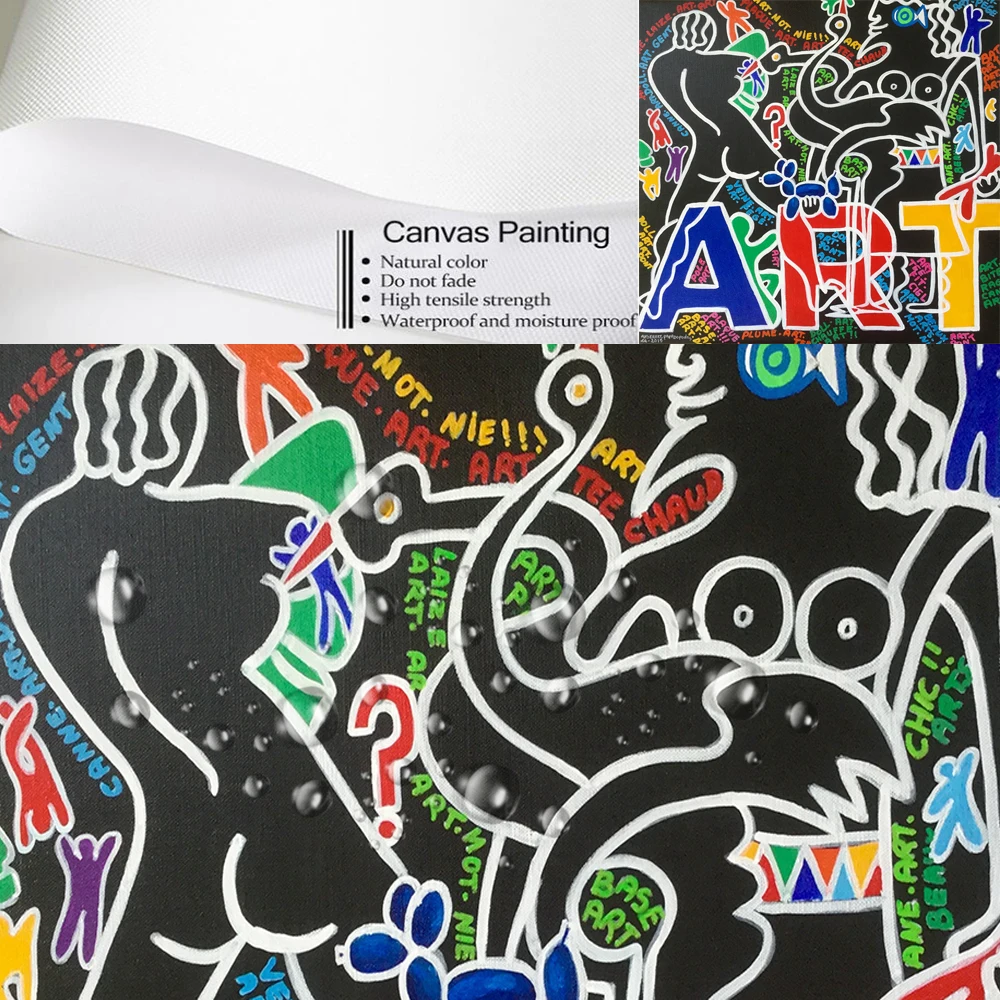 

Graffiti Art Abstract Canvas Painting Posters and Print Wall Canvas Art Home Decor For Living Room Graffiti Canvas Cuadros Decor