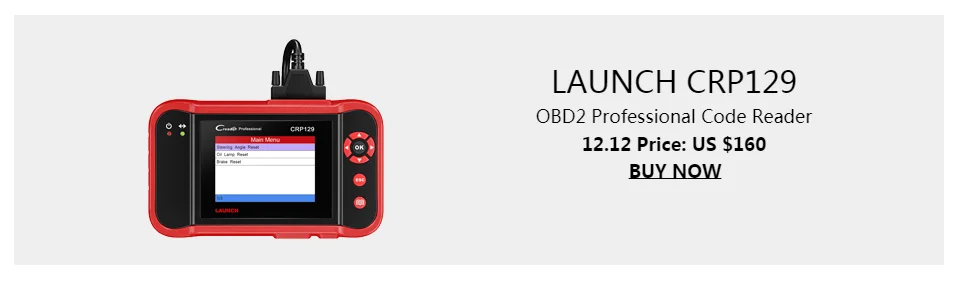 launch Creader 129 CRP129 OBD2 считыватель кодов CRP 129 OBDII сканер PK X431 Creader VII CRP123 автоматический диагностический инструмент