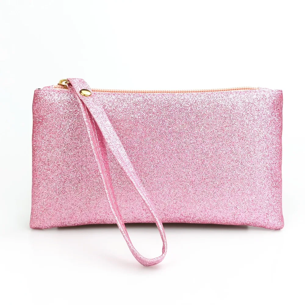 Подарочная дамская сумка клатч с отделением для монет и ключей сумочка