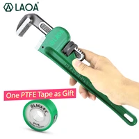 laoa new type pipe wrench 8inch 10inch 14inch heavy duty plumbing cr v steel no rust no corrosion handtools