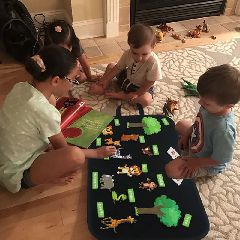 

Children Montessori Toy Early Educational Math Learning Toys Baby Busy Board Sensory Develop Basic Life Skills Girls Boy Gift