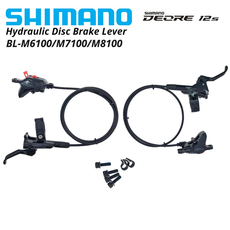 Тормозной рычаг Shimano Deore M6100/M7100/M8100 BL M6100 резиновый Гидравлический дисковый тормоз