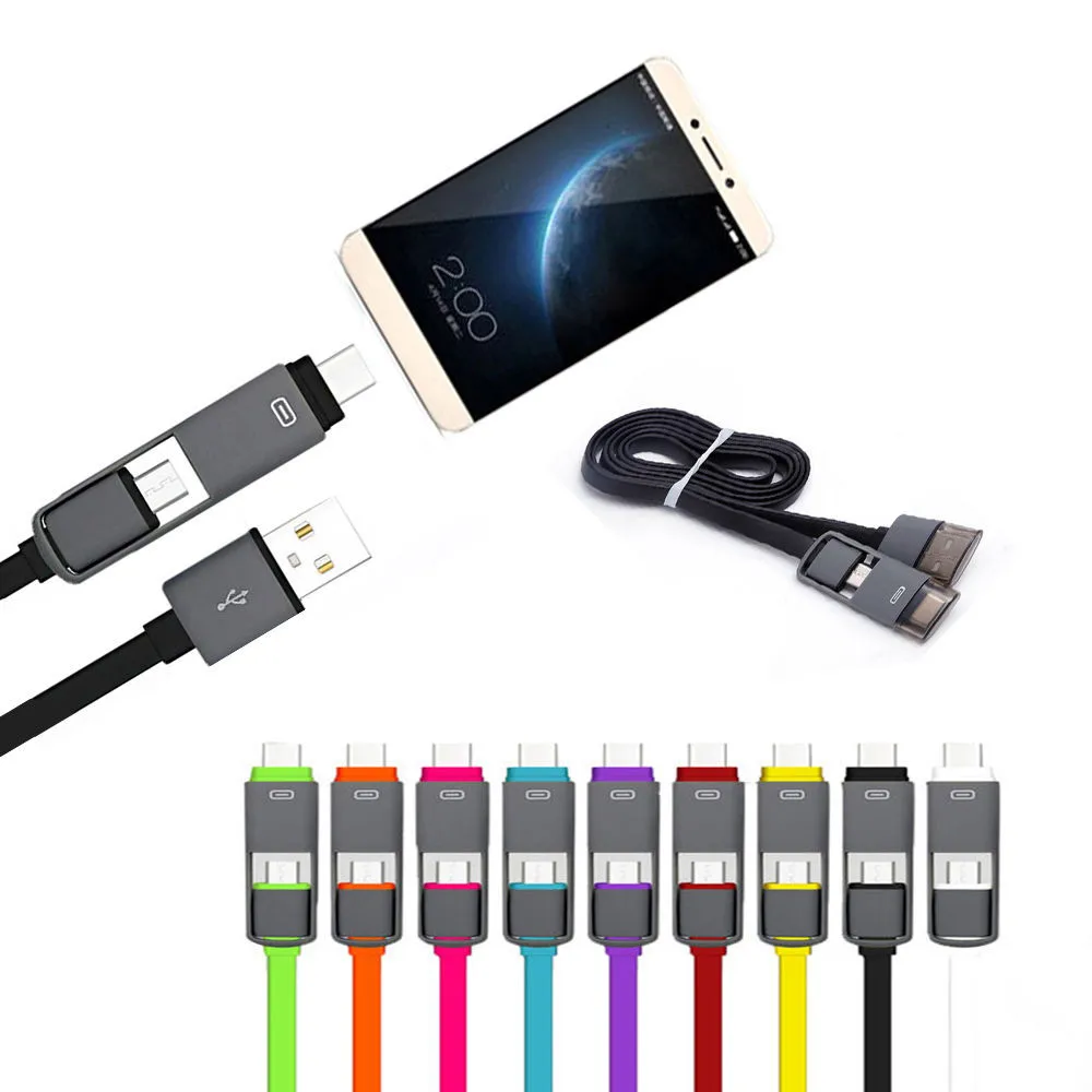 1 шт. цифровой USB 3 Type-C к Micro конвертер USB-C адаптер кабель зарядного устройства для