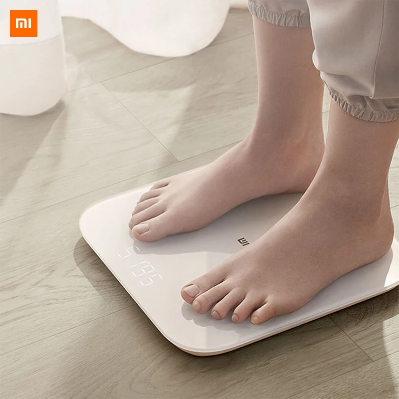 Оригинальный Xiaomi mi Смарт весовой S-C-A-L-E цифровые весы электронные S-c-a-l-e B