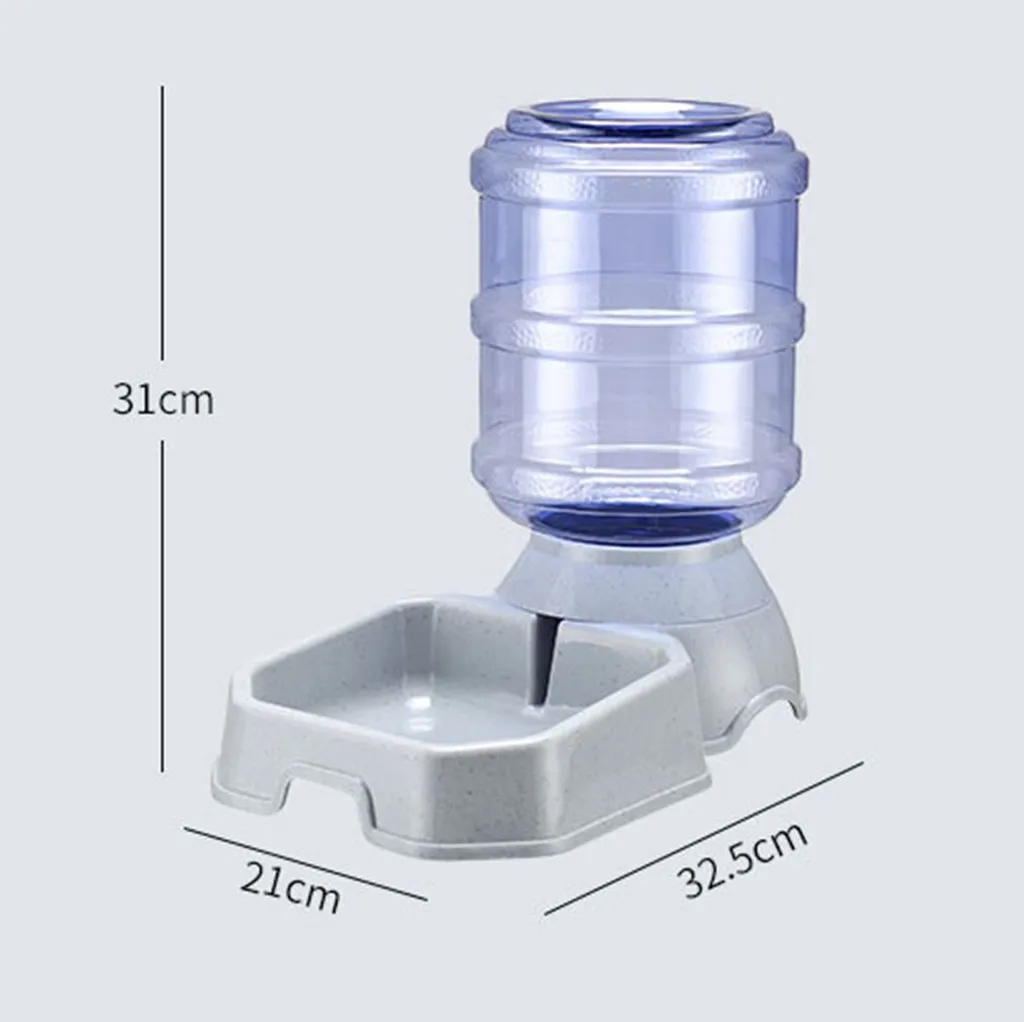 Гравитационный дозатор воды для домашних животных л автоматическая кормушка