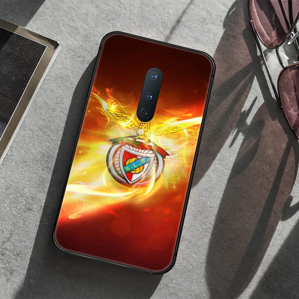 

Portugal Benfica soccer Phone Case Cover Hull For 1+ Oneplus 5T 6 6T 7 7Pro 7T 8 8Pro 8T black Etui Tpu Cover Silicone Bumper