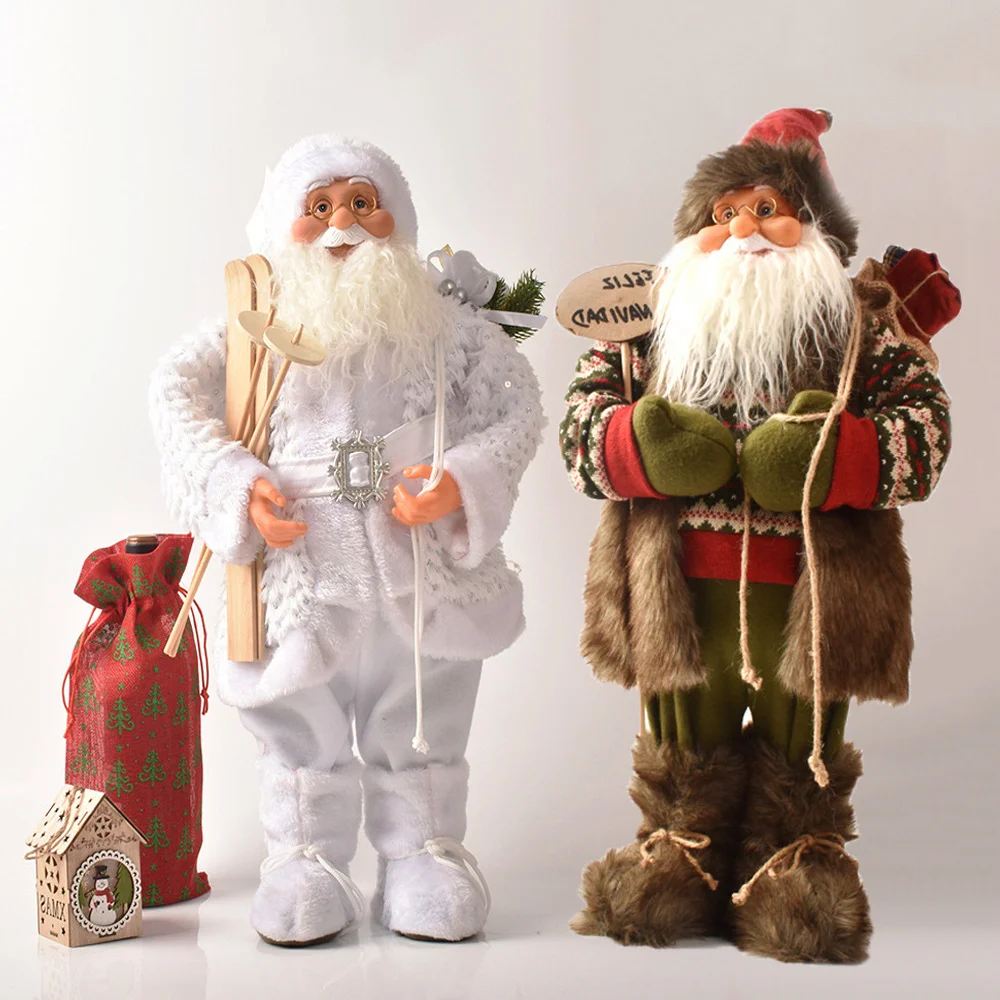 

Рождественский Декор 2022, подарок на Новый год, кукла Санта-Клаус, домашние украшения, подарки, Рождественский детский стиль, Счастливого Рож...