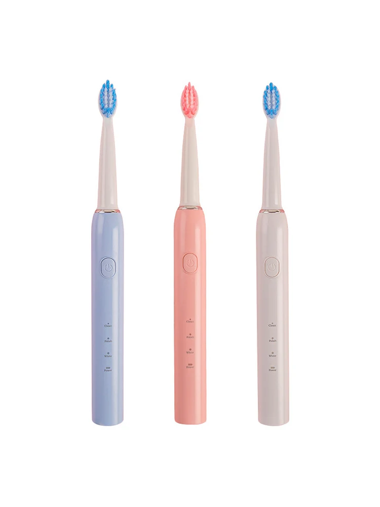 

Zhao Yao Sonic Electric Toothbrush With 4pcs Brush Head Free Portable Rechargeable 3 Modes USB Charger Soft Brush Waterproof