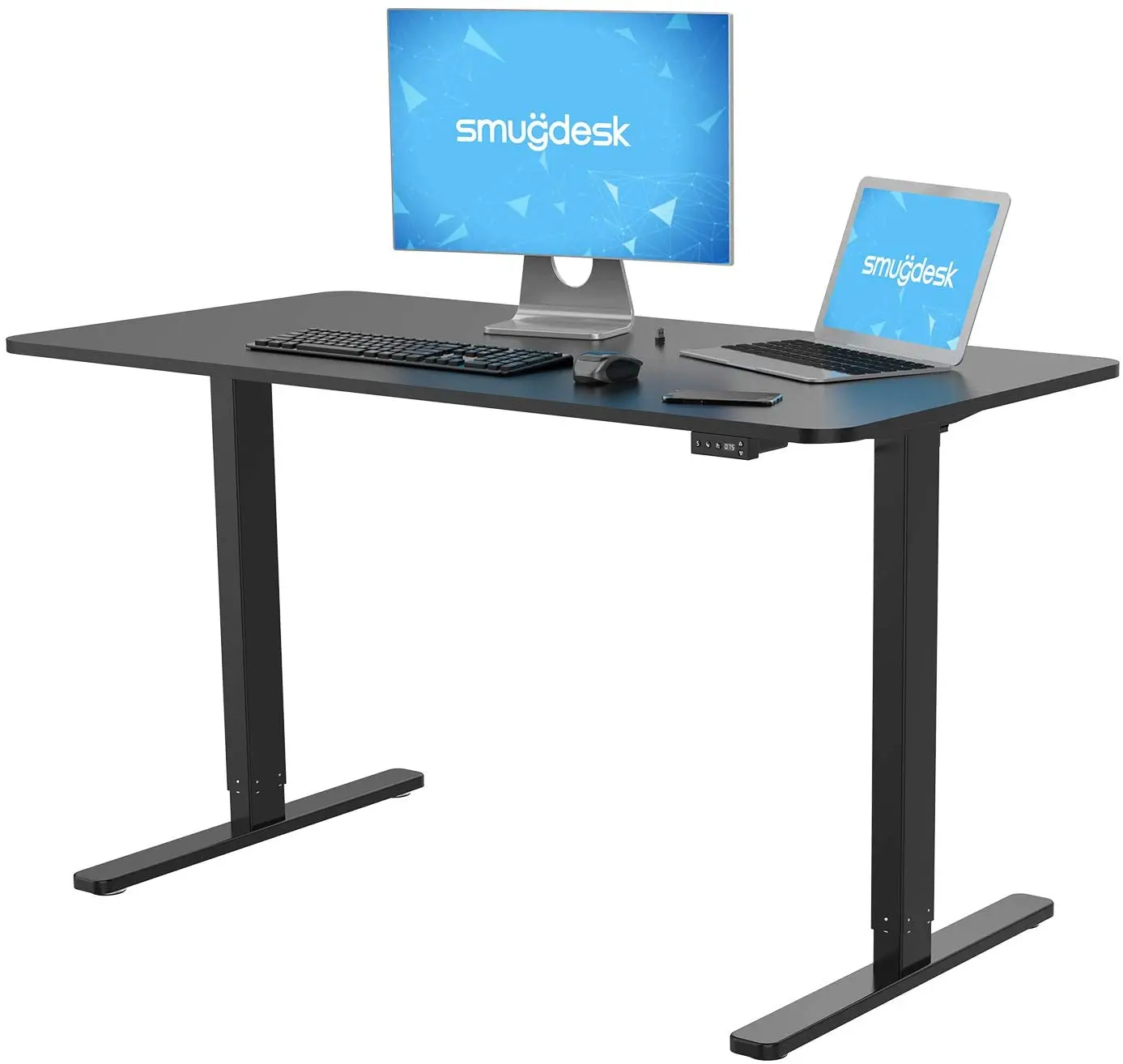 Standing Desk, 48 x 24 inches Computer Desk Electric Height...