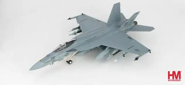 HOBBY MASTER USN F/A 18E VFA 87 Golden Warriors AJ302 USS Джордж H.W. Bush Ju 2017 1/72 литая под давлением модель