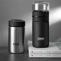 thermos mug stainless steel tea water partition with glass tea filter strainer thermos bottle vacuum flask 350ml 200ml