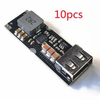 10pcs tps61088 single cell lithium battery boost power module 3 7v 4 2v liter 5v 9v 12v usb mobile phone fast charge qc2 0 qc3 0