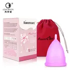 Гигиеническая чаша для женщин, менструальная чаша из силикагеля, женщина менструация