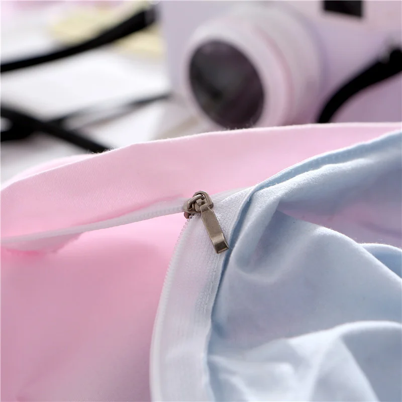 

4 Pieces Bedding Set Microfiber,1 Duvet Cover,2 Pillow Shams and 1 Bed Sheet Queen,King,Twin,Full Size,Durable Skin-Friendly