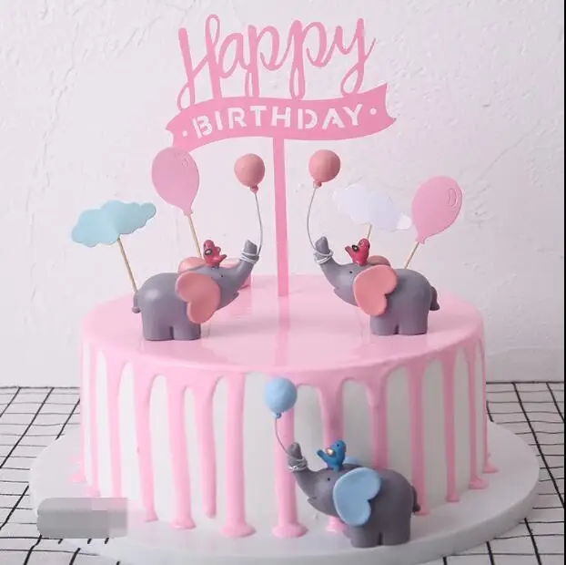 Горячая Распродажа новинка 2021 года для влюбленных слоны воздушные шары торты