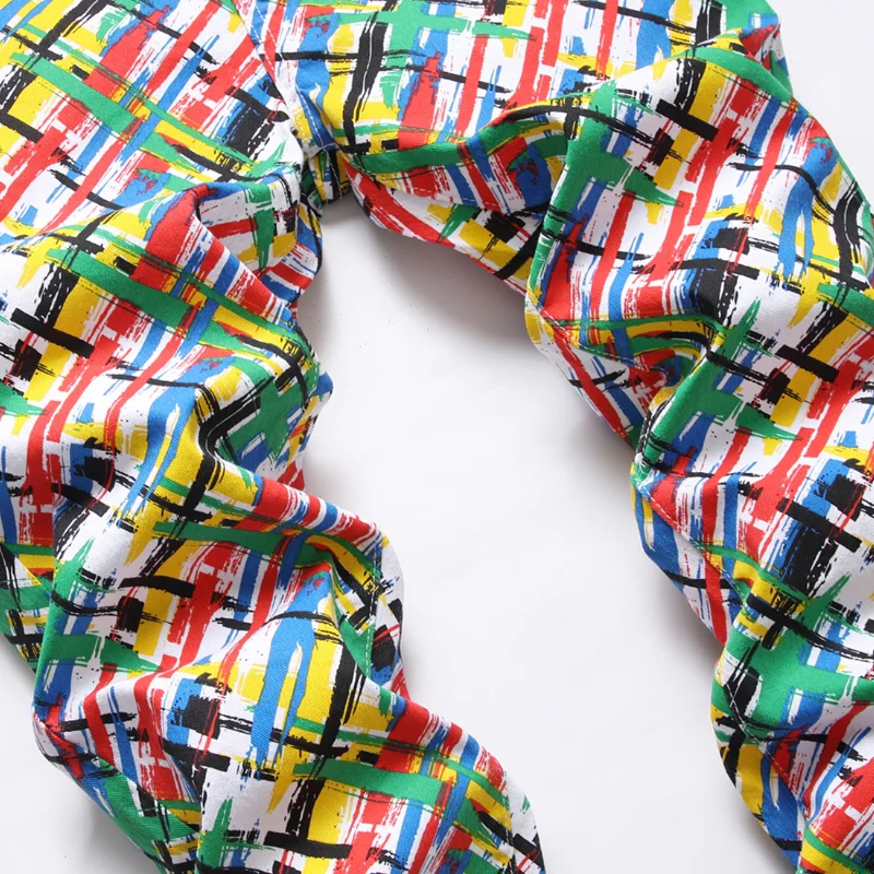 2021 England Style Multicolour Print Cotton Men Pencil Jeans Trousers Casual Stylish Slim Hip Hop Denim Pants For Teens Pantalon